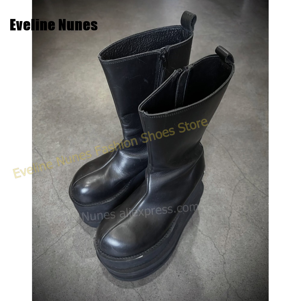 Round Toe Multi-Layer Wavy Pla - đánh giá và giá Street Fashion Y2K
